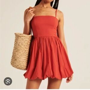 Abercrombie & Fitch Red Mini Dress